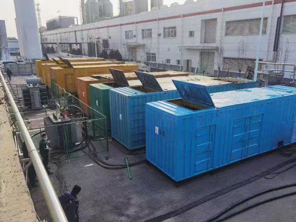海南藏族柴油发电机出租案例展示